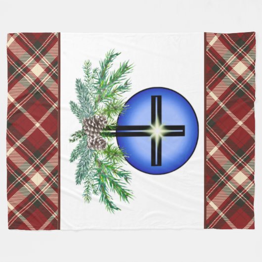 Winter  Fleece Blanket  (Vorderseite (Horizontal))