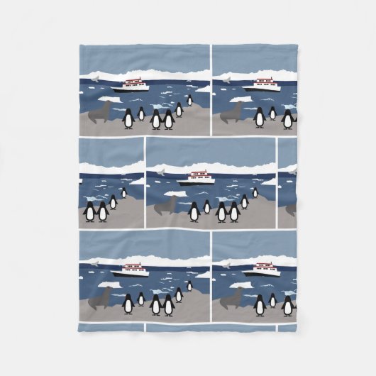 Winter Fleecedecke (Vorderseite)