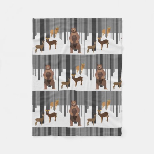 Winter Fleecedecke (Vorderseite)