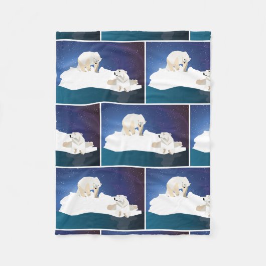 Winter Fleecedecke (Vorderseite)