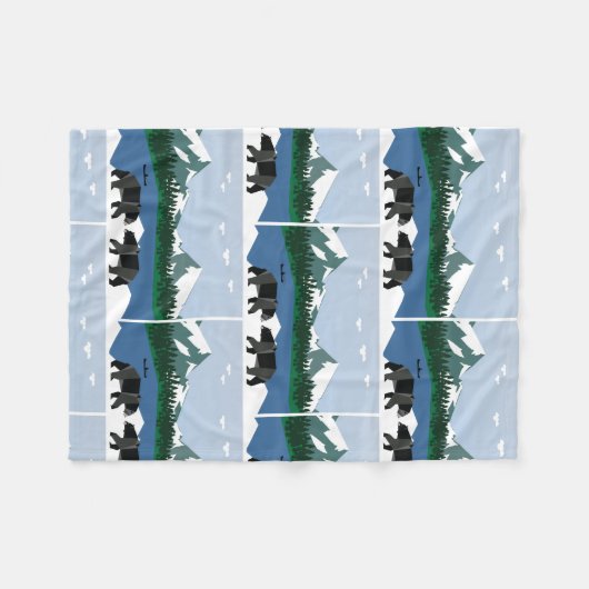 Winter Fleecedecke (Vorderseite (Horizontal))