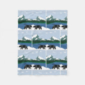 Winter Fleecedecke (Vorderseite)