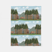 Winter Fleecedecke (Vorderseite)