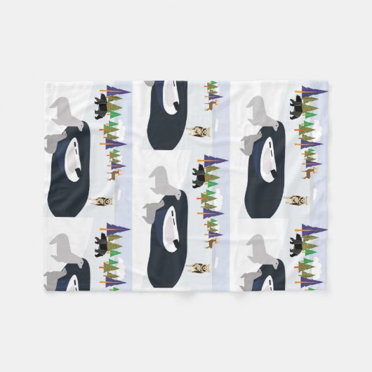Winter Fleecedecke (Vorderseite (Horizontal))