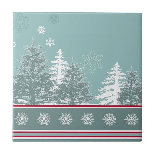 Winter Fliese (Vorderseite)