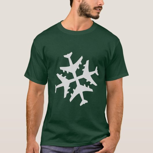 Winter-Flocke T-Shirt (Vorderseite)