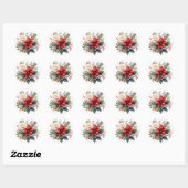 Winter Floral Bouquet Stickers (Blatt)