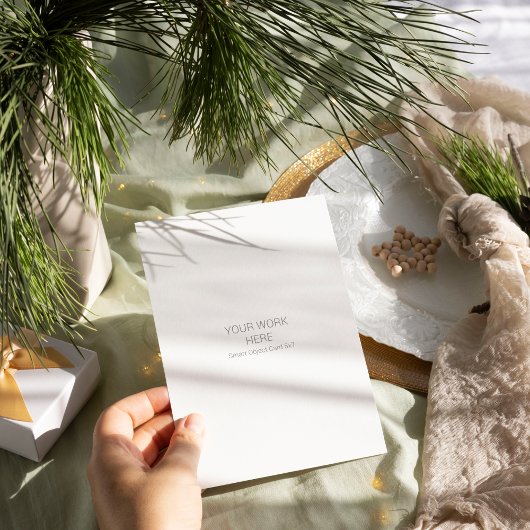 Winter floral | Einladung von Elfenbeindusche