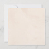 Winter Floral Pink Brunch Bubbly Brautparty Einladung (Rückseite)