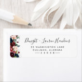 Winter floral | Rücksendeadresse (Insitu)