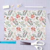 Winter floral | Urlaub Seidenpapier (Handwerk)