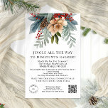 Winter Florals Store Christmas Angebote QR Code Flyer<br><div class="desc">Winter Florals Store Weihnachten bietet QR-Code. Werben Sie in Ihrem Geschäft Urlaubsangebote, mit diesem Design mit Ihrem Logo und einem QR-Code. An der Spitze stehen ein Blumenstrauß mit festlichen Blume, Salbei und roten Beeren. Personalisieren Sie die Wörter nach Ihren eigenen Anforderungen. Sie können auch den Stil und die Farben des...</div>