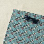 Winter Florals Strandtuch (Beispiel)
