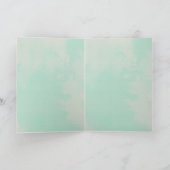 Winter Florest Animals Weihnachtsmuster Karte (Innenseite)