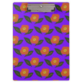 Winter Flower Klemmbrett (Vorderseite)