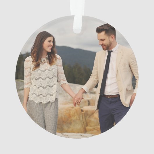 Winter Foliage Gold Ornament (Rückseite)