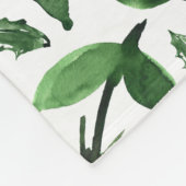 Winter Foliage Holly Berries Botanical Fleecedecke (Ecke)