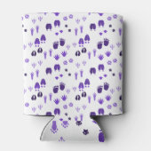 Winter Footprints Dosenkühler (Rückseite)