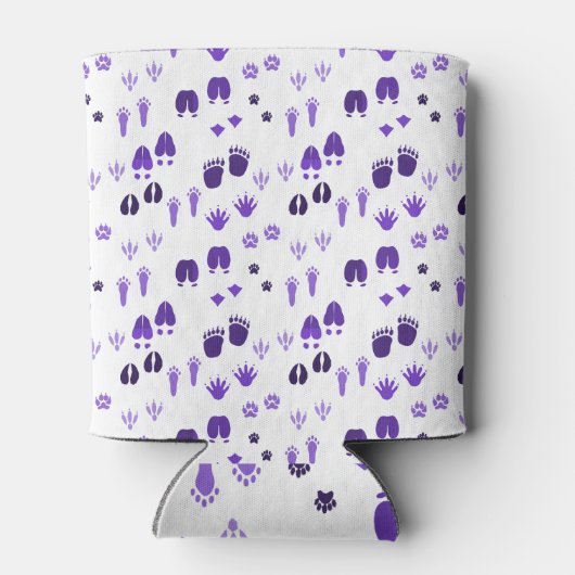 Winter Footprints Dosenkühler (Rückseite)