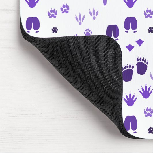 Winter Footprints Mousepad (Ecke)