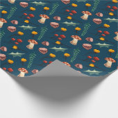 Winter Foraging Mushroom Geschenkpapier (Ecke)