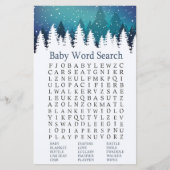 Winter Forest Baby Shooter Word Search Game (Vorderseite)