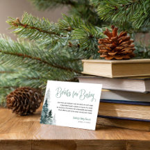 Winter Forest Baby Showcard Buchungsanfrage