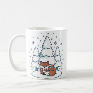 Winter Forest Ceramic Mug (11oz) Kaffeetasse