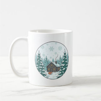 Winter Forest Ceramic Mug (11oz) Kaffeetasse
