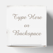 Winter Forest Geschenkboxen Personalisiert Holiday Geschenkschachtel (Oben)