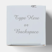 Winter Forest Geschenkboxen Personalisiert Holiday Geschenkschachtel (Oben)