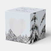 Winter Forest Geschenkboxen Personalisiert Holiday Geschenkschachtel (Vorderseite)