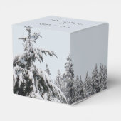 Winter Forest Geschenkboxen Personalisiert Holiday Geschenkschachtel (Rückseite)