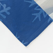 Winter Forest Gnomes Fleecedecke (Ecke)