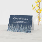 Winter Forest Godtoy & Family Frohe Weihnachten Karte (Gelbe Blume)
