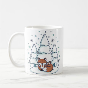 Winter Forest Keramikbecher (330ml) Kaffeetasse