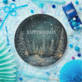Winter Forest Pappteller (Party)