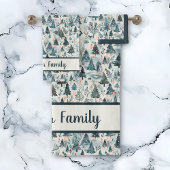 Winter Forest Serenity Badhandtuch Set