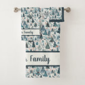 Winter Forest Serenity Badhandtuch Set (Insitu)