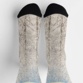 Winter Forest Socks Snow Camouflage Socks  Socken (Oben)