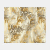 Winter Forest Toile de Jouy Pattern (1) Fleecedecke (Vorderseite (Horizontal))