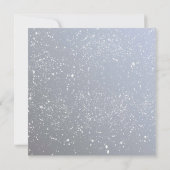 Winter Forest Watercolor Birthday Flat Card (Rückseite)