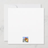 Winter Forest Woodland Friends Fox Illustration (Rückseite)