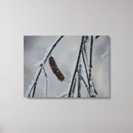Winter Foto Canvas Print Leinwanddruck (Vorderseite)