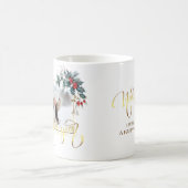 Winter-Foto Imitate Gold Foil Stil Kaffeetasse (Mittel)