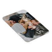 Winter-Foto Speichern Sie das Datumsfenster Magnet (Rechte Seite)