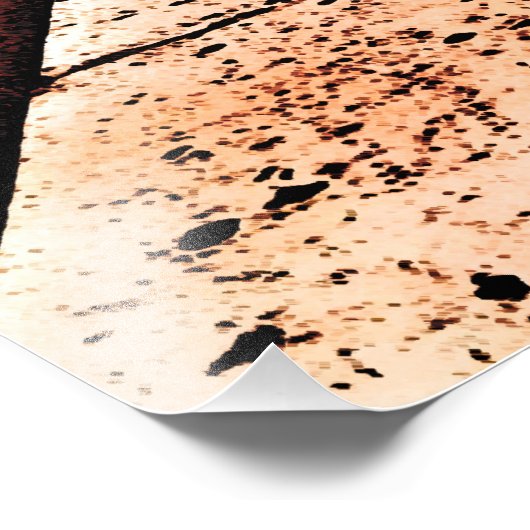 Winter Fotodruck (Ecke)