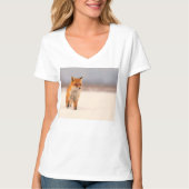 Winter Fox 11 T-Shirt (Vorderseite)