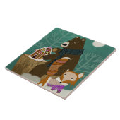 Winter Fox and Bär Keramik Küche Tile Fliese (Seite)