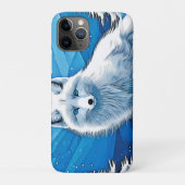 Winter Fox Art Case-Mate iPhone Hülle (Rückseite)